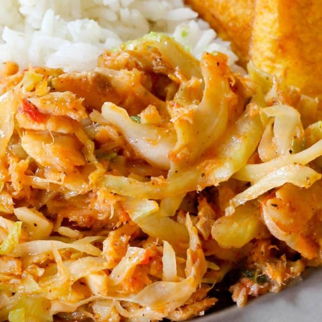 Cabbage & Saltfish.