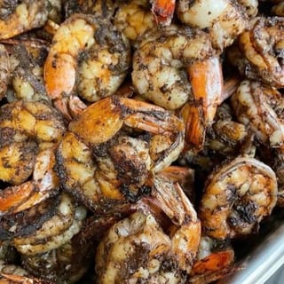 Jerk Shrimp Plate