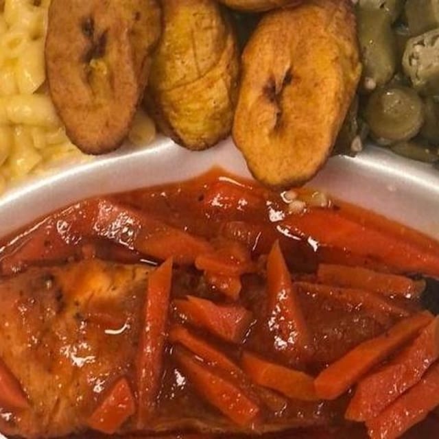 Jerk Salmon Plate.