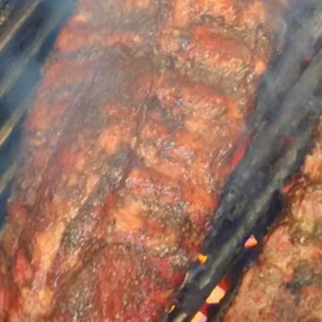 Jerk Beef Ribs Plate.