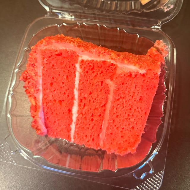 Strawberry Crunch Cake.