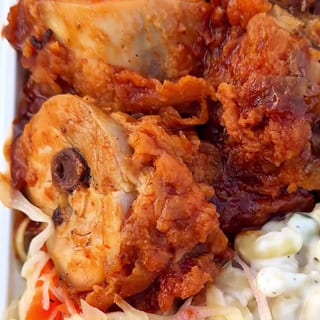 Small French Fry Chicken Plate
