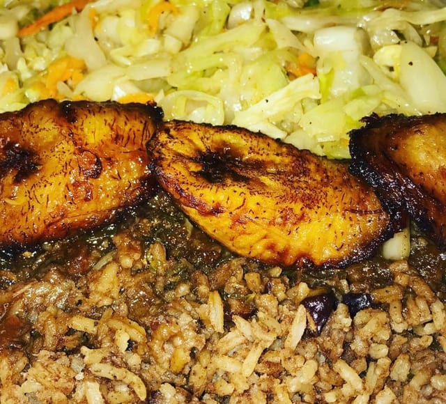Veggie Plate Lunch Special.