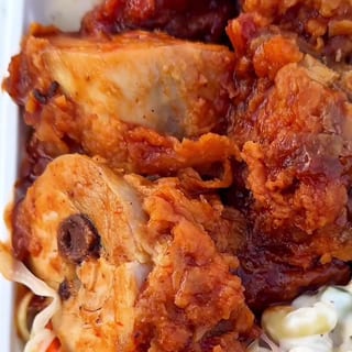 French Fry Chicken Lunch Special