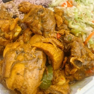 Small Curry Chicken Plate
