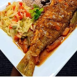 Red Snapper - Brown Stew