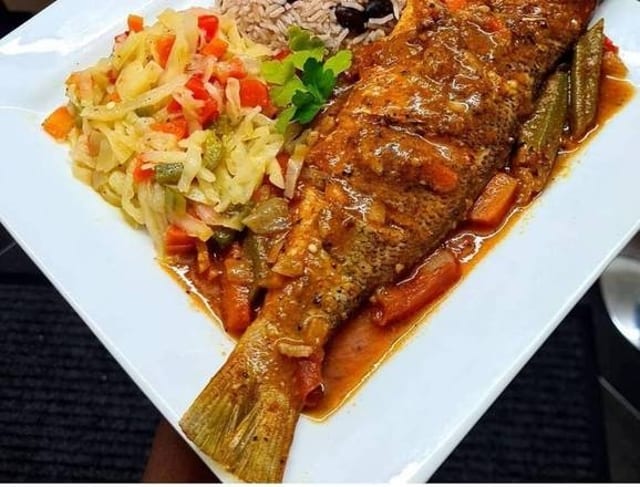Red Snapper - Brown Stew.